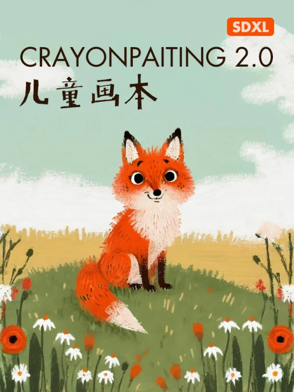 儿童绘本 | SDXL CrayonPaiting 2.0